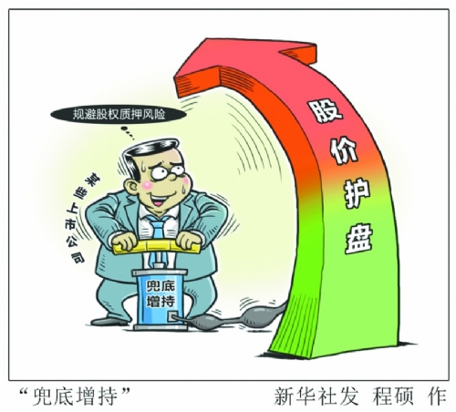 <b>10%保底收益+信托計劃 “兜底式增持”再升級</b>