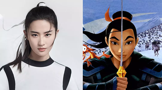 確定！劉亦菲將主演迪士尼真人版《花木蘭》