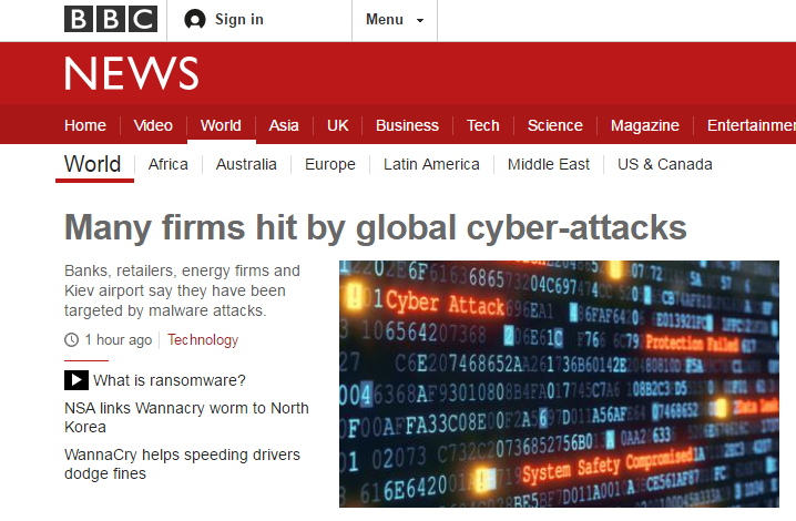 勒索病毒最新消息：wannacry勒索病毒卷土重來(lái)
