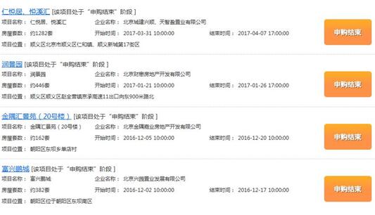 5月上旬北京新房網簽量下降13.7%