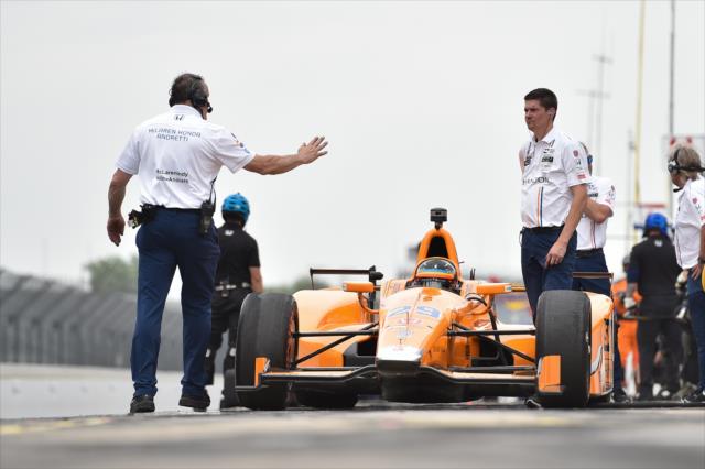 阿隆索在Indy500官方試車第三日