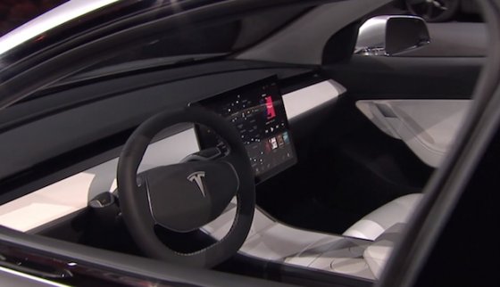 特斯拉Model 3展示全新木材內飾：看起來更優雅