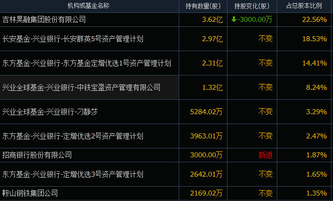 *ST吉恩十大股東
