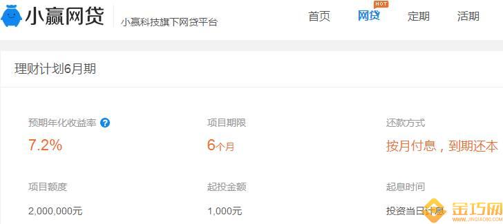 小贏網貸