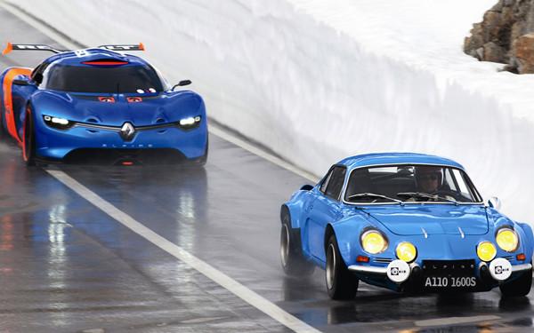 Alpine A110-50概念車雖然采用了部分經(jīng)典元素，但還是顯得未來感十足