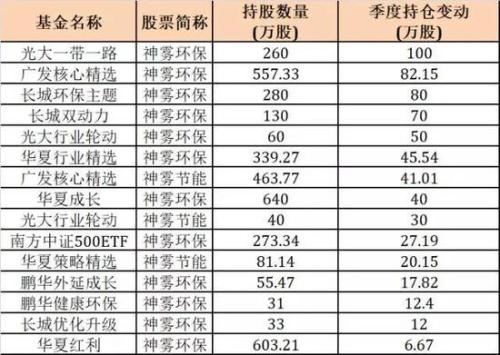 華夏基金大幅減倉神霧節(jié)能 