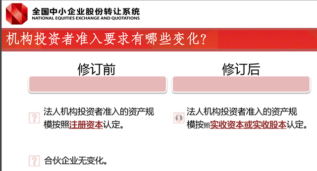 新三板概念 投資者適當(dāng)性管理全新解讀 新三板投資門(mén)檻“不降反升”！