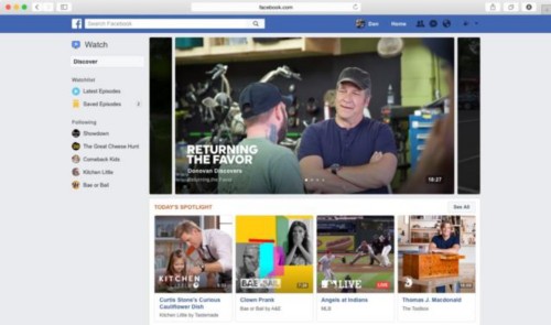 Facebook進軍內容領域 將推原創電視節目平臺 