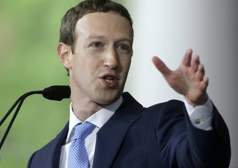 Facebook首席執行長扎克伯格