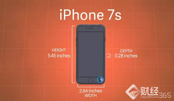 iPhone 7S的機身體積是