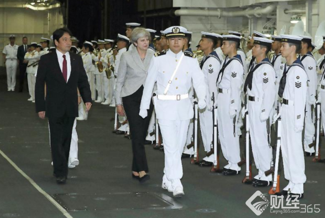 英國首相訪問日本