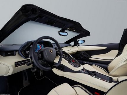 蘭博基尼Aventador S敞篷版 動力搭載6.5L V12發動機