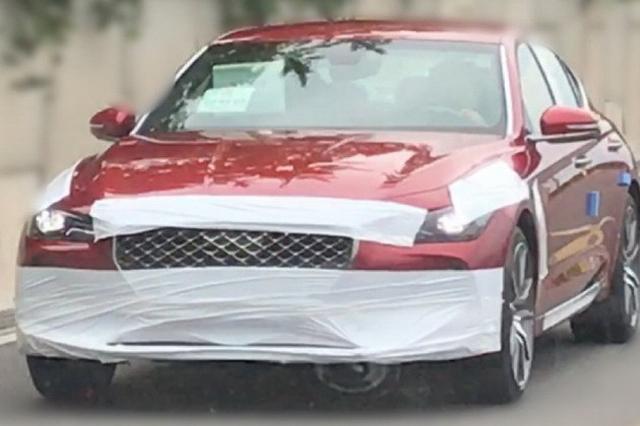 Genesis G70最新諜照曝光 將在首爾亮相