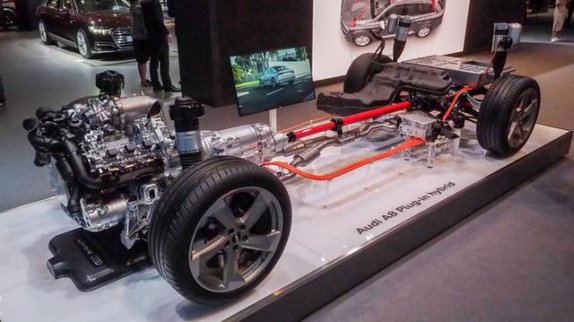 奧迪新A8L e-tron國內路試諜照曝光