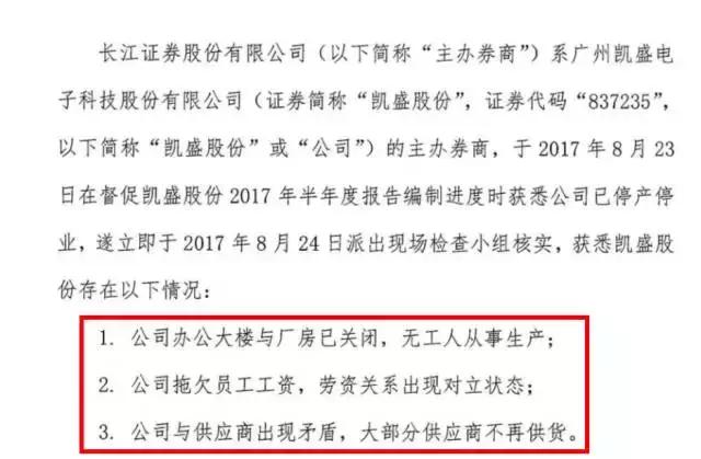 新三板最新消息 前有董秘出走，后有供應商討債 凱盛股份何去何從？