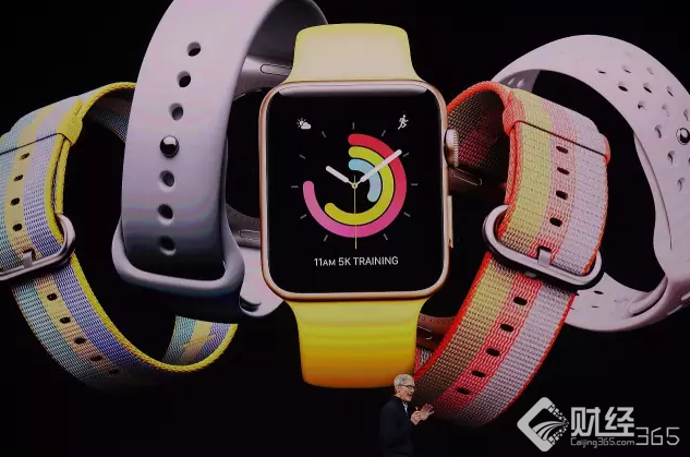 發(fā)布會(huì)上，庫克在展示Apple Watch