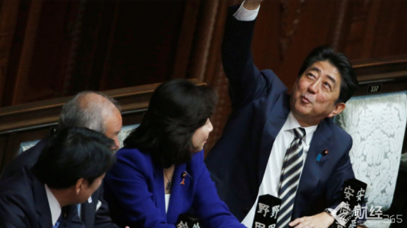 安倍晉三連任日本首相