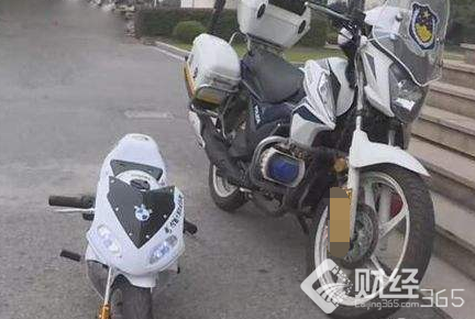 《人民的民義》“碰瓷”了?這款袖珍摩托車卻火了一把!