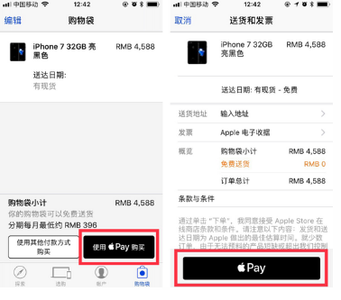 Apple Pay 付款