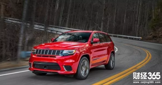 Jeep大切諾基Trackhawk  百公里加速時間：3.5秒