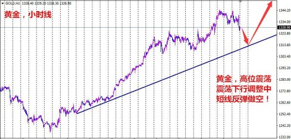 夏鈞姍：1.18黃金暴跌美元止跌反彈，日內黃金還會漲嗎？