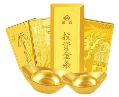 菜百黃金價格今天多少一克（2018年1月22日）