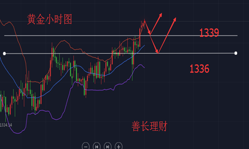 善長理財：1.24午評黃金原油繼續(xù)上沖前期高點，黃金原油分析策略