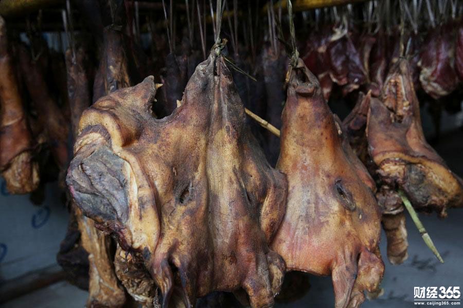臘肉女王一冬做十萬斤臘肉 臘肉生意讓人羨