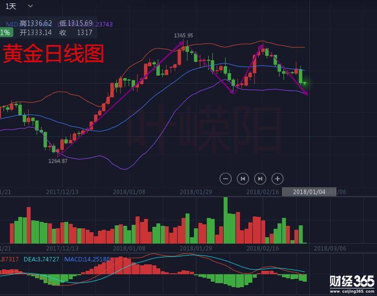 葉嶸陽：2.28黃金斷崖式暴跌后市如何看？黃金操作策略及解套