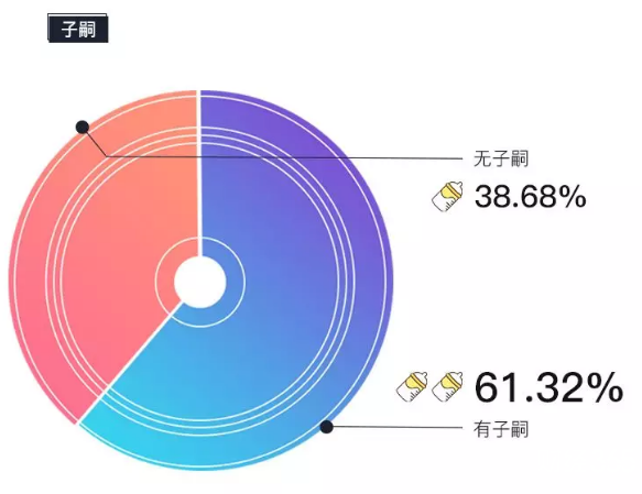 　圖6-北上廣深春節返鄉置業人群子嗣情況