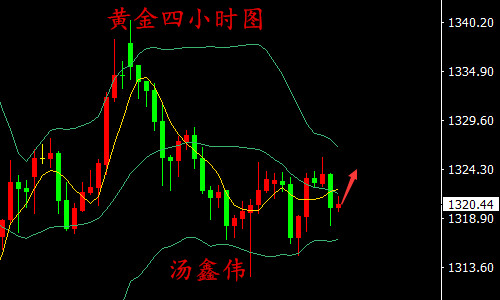 湯鑫偉：3.13黃金震蕩關(guān)注今晚CPI操作上逢低做多