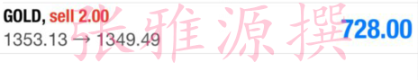 張雅源：4.19黃金1353之下直接空，黃金周四早間行情分析