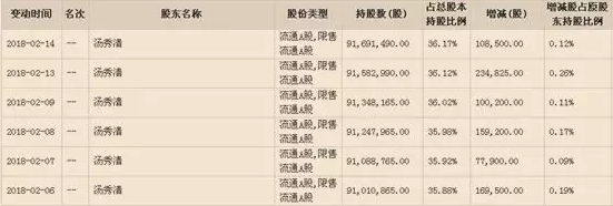 大股東增持