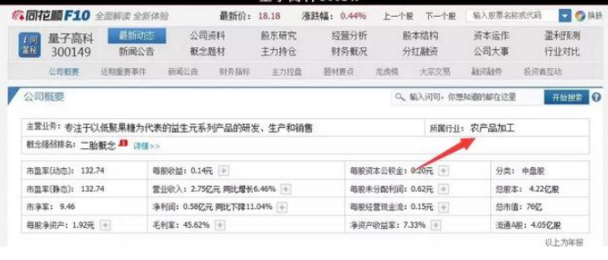 量子高科股票