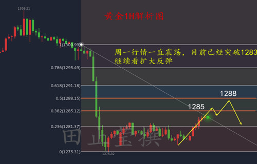 田止瑩6.19抄底時機未到，大跌后看修正，黃金走勢分析