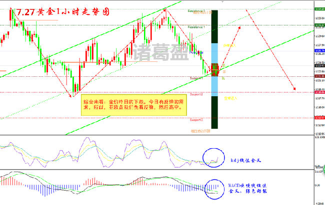 諸葛盈：7.27特朗普再變卦，黃金周線收官謹防黑天鵝